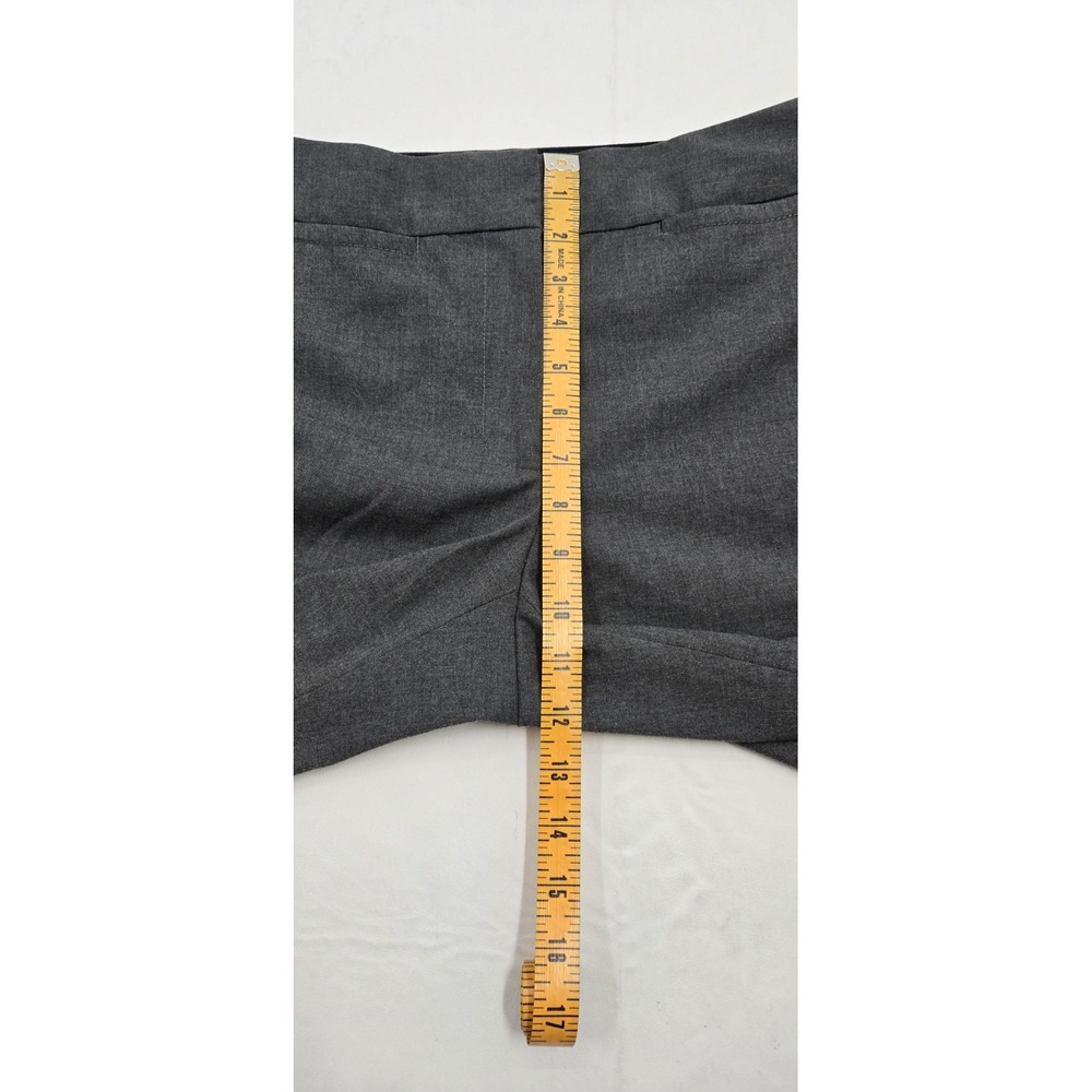 Liz Claiborne Women's Dress Pants Size 6 Audra Gray Straight Mid Rise - Picture 11 of 14